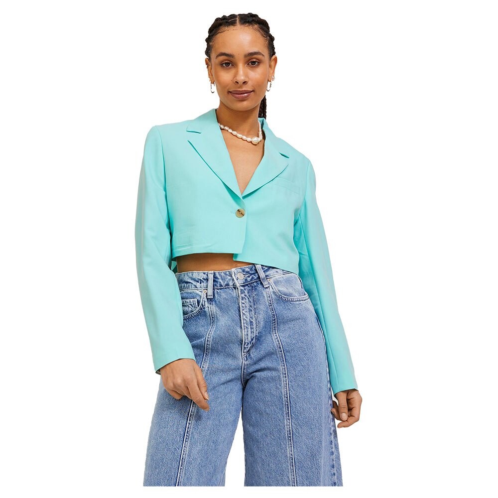 

Блейзер Jack & Jones Mary Cropped, синий