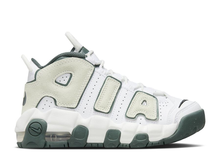 

Кроссовки Nike Air More Uptempo Ps 'White Vintage Green', белый