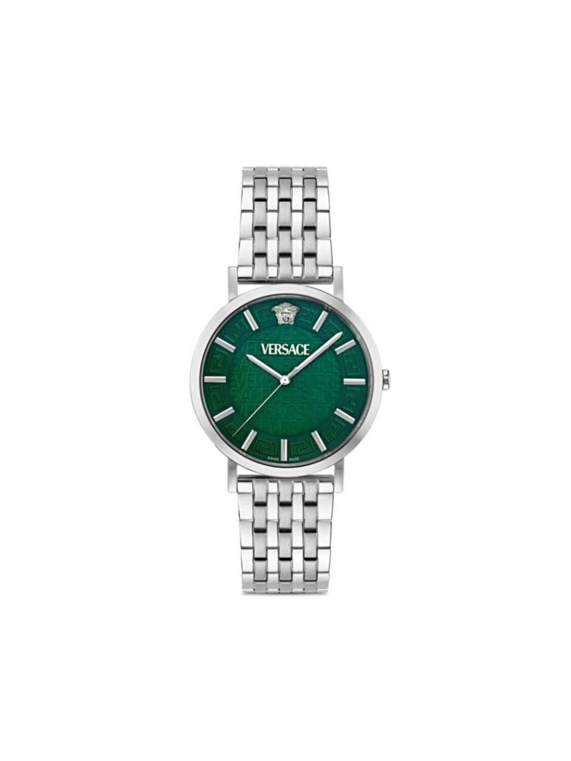 

Versace наручные часы Greca Slim 40 мм, зеленый