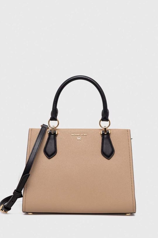 

Кожаная сумка MICHAEL Michael Kors, бежевый