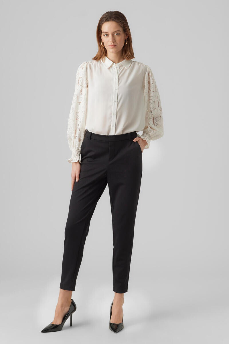 

Брюки длиной до щиколотки Vero Moda, черный