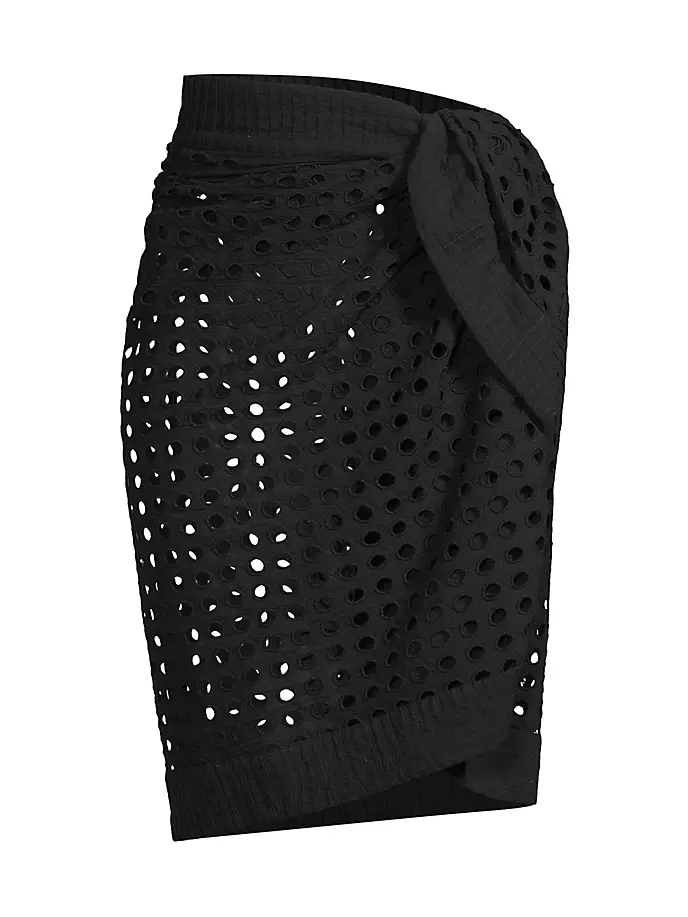 

Саронг с завязанными ушками Solid & Striped, цвет blackout