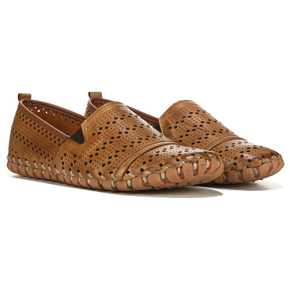 

Женские перфорированные слипоны Aderfe Spring Step, коричневый