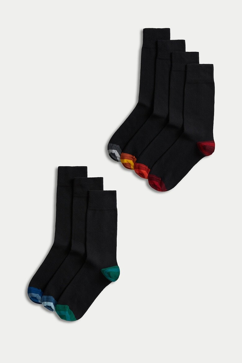

Носки длинные - 7 пар Marks & Spencer, черный