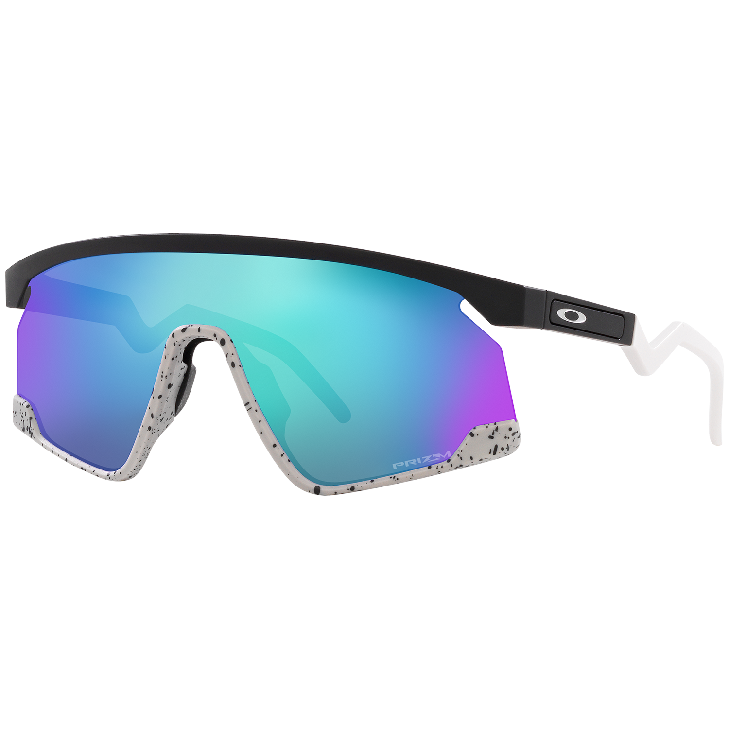Солнцезащитные очки Oakley BXTR, цвет Matte Black/Grey/Prizm Sapphire цена и фото