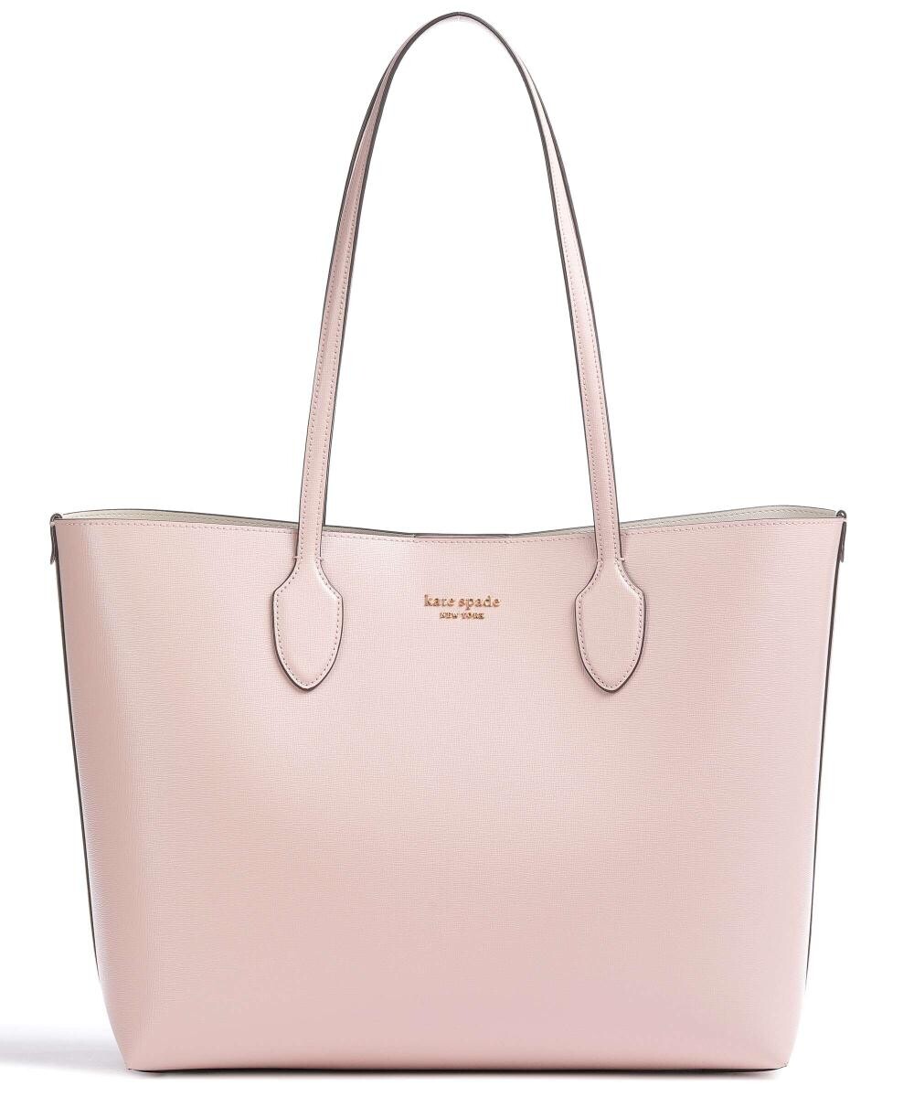 

Шоппер Bleecker из сафьяновой кожи Kate Spade New York, розовый