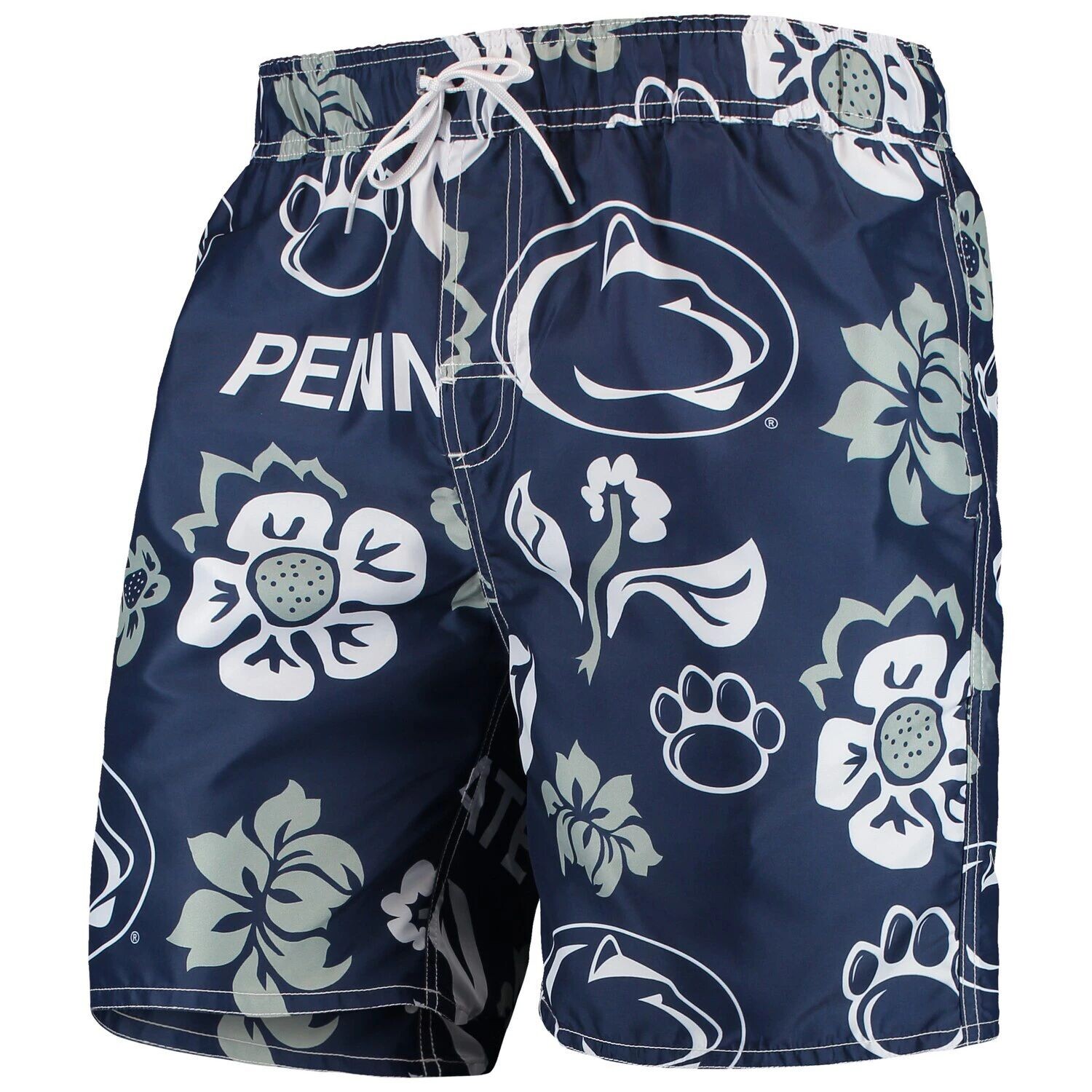 

Мужские плавки для волейбола с цветочным принтом Wes & Willy Penn State Nittany Lions