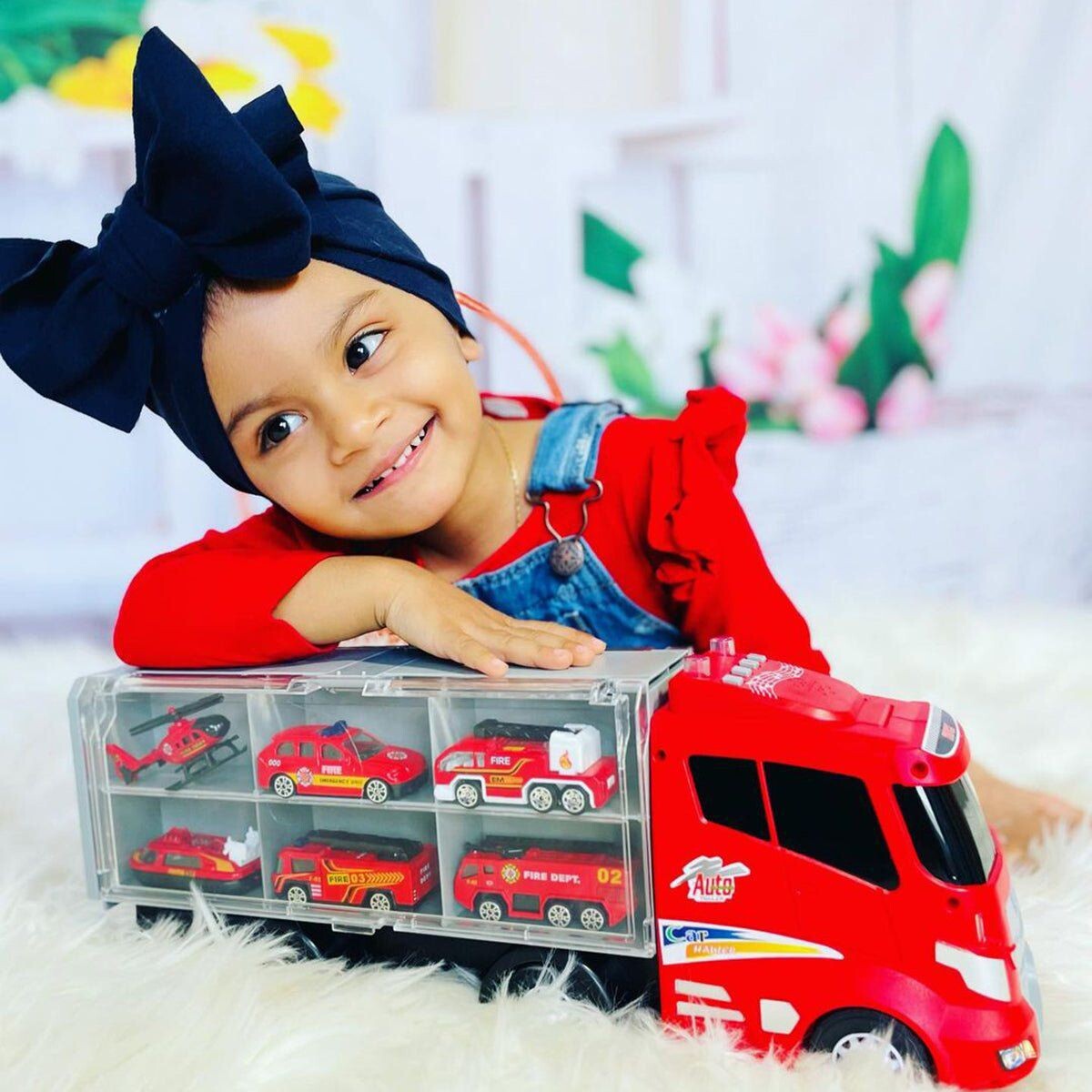 

Игрушка Jumbo Red Fire Truck Popfun