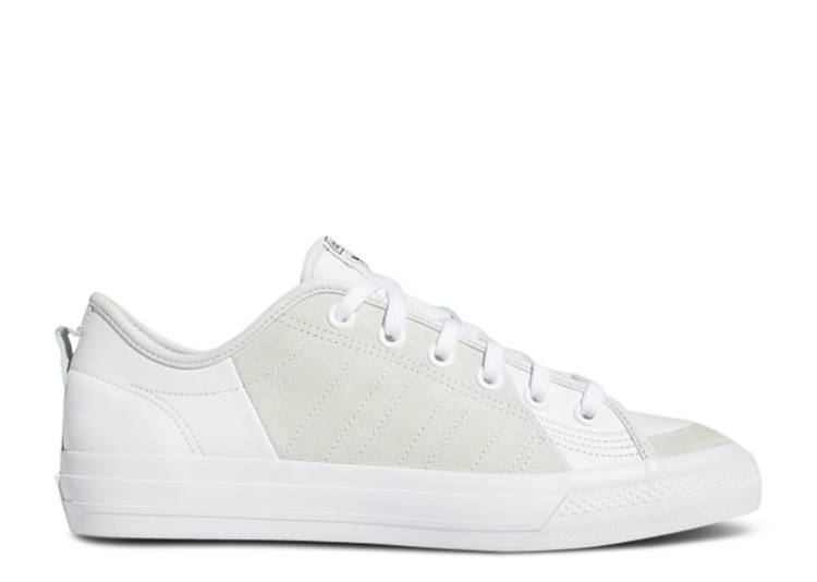Кроссовки Adidas NIZZA RF 'CRYSTAL WHITE', белый кроссовки adidas nizza hi rf cloud white белый