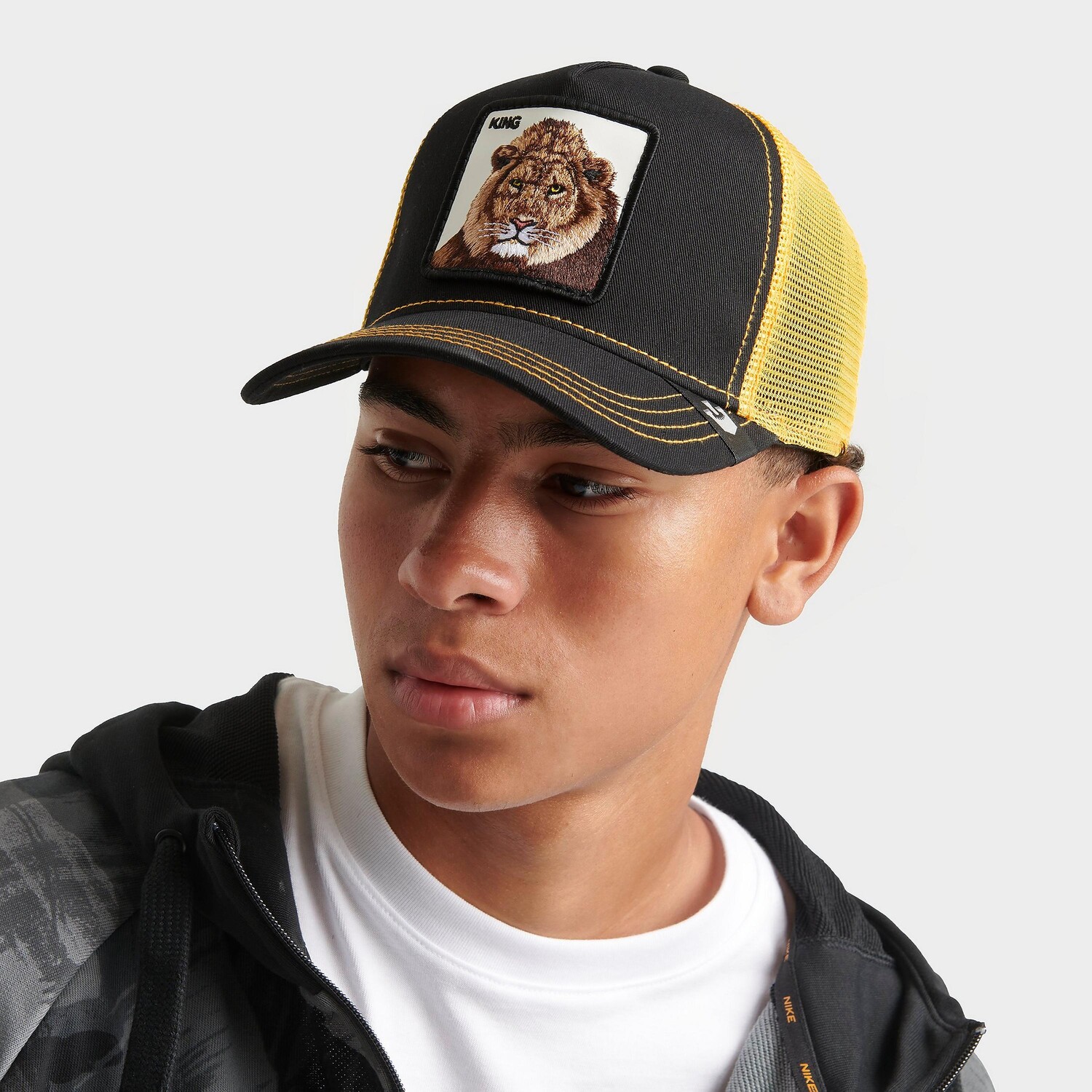 

Кепка дальнобойщика Goorin Bros. King Lion, черный