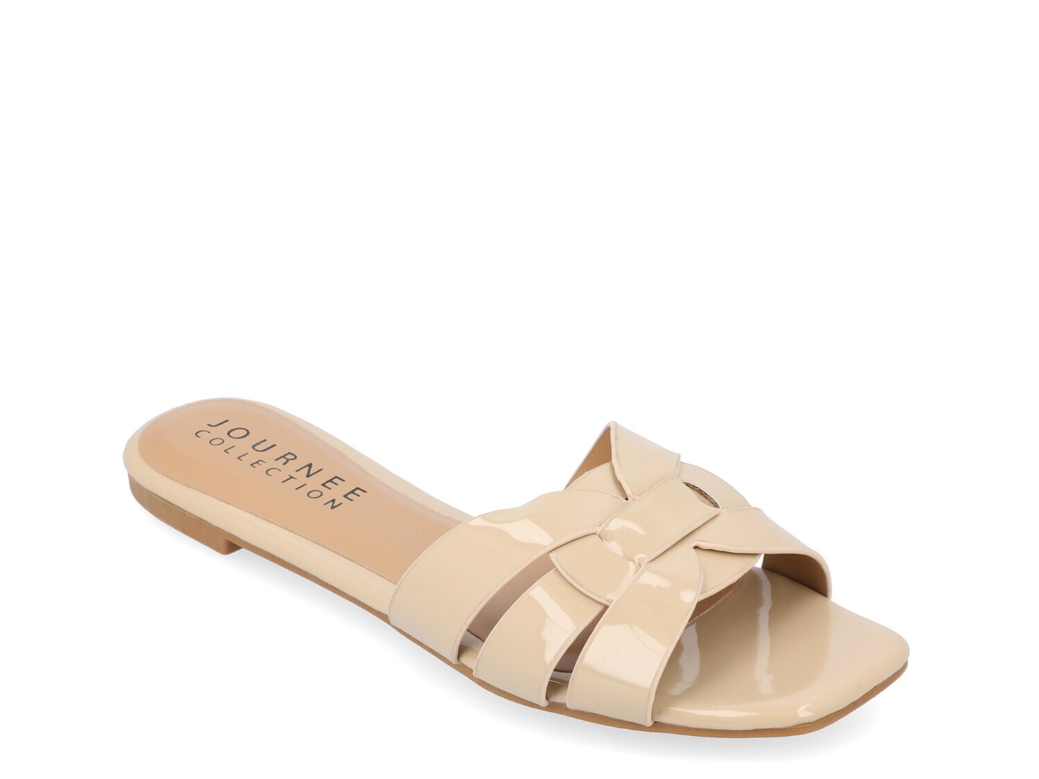 

Сандалии женские Journee Collection Arrina Slide, серо-коричневый