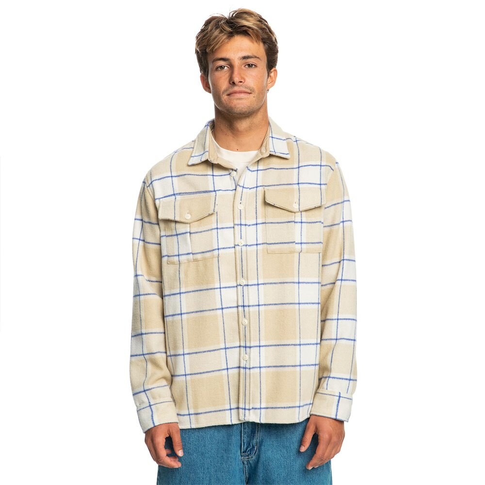 

Рубашка с коротким рукавом Quiksilver Fiercevol Cano, бежевый