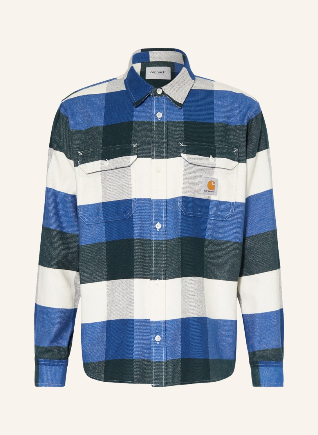 

Рубашка carhartt WIP LYMAN Loose Fit, белый