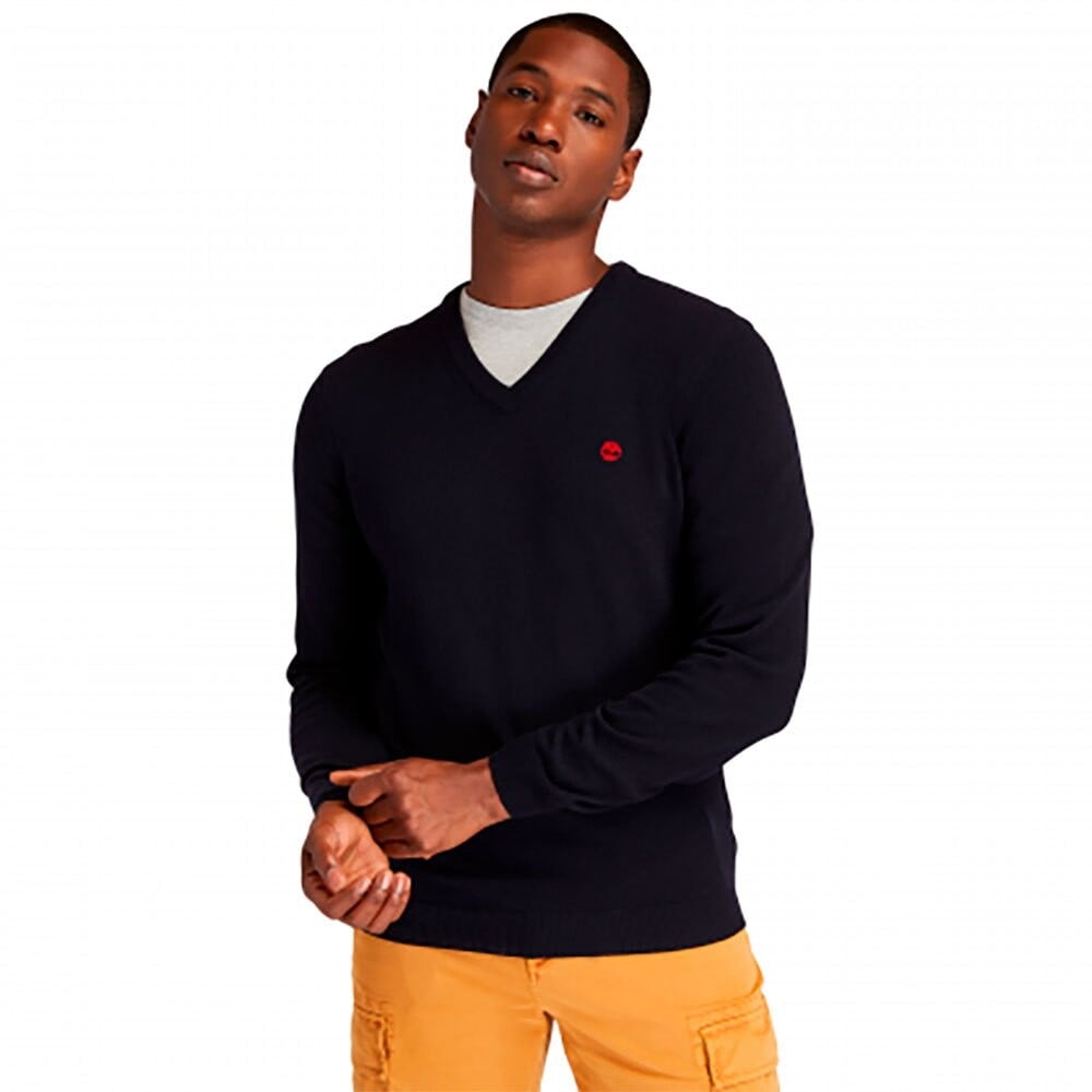 

Свитер Timberland Cohas Brook Merino V-Neck Regular, синий