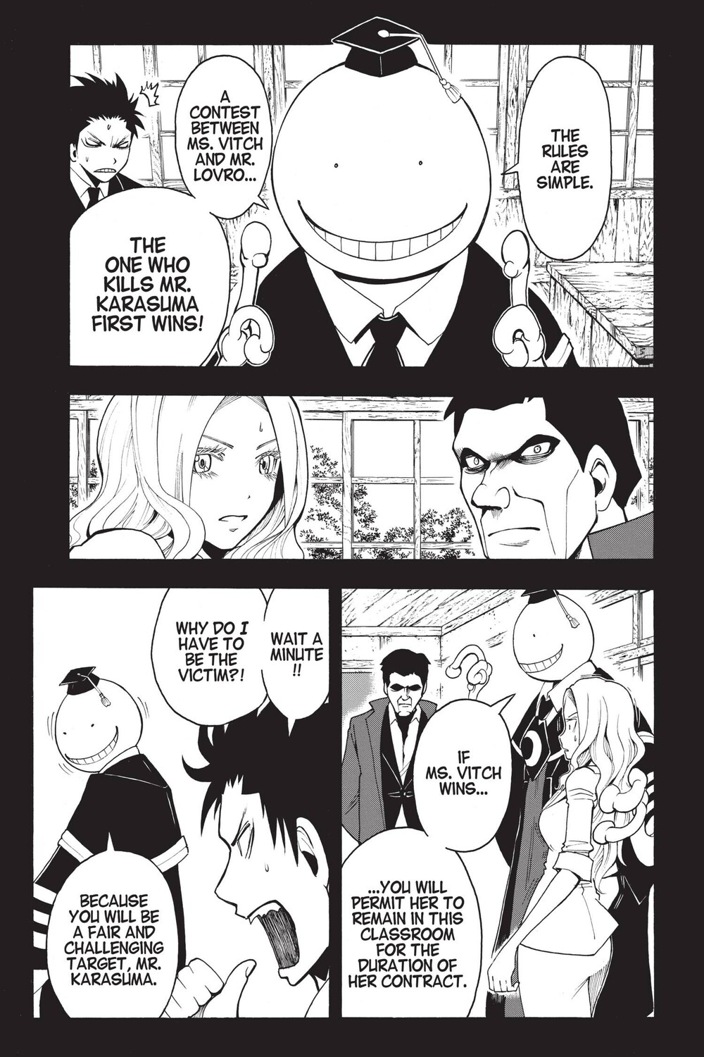 

Манга Assassination Classroom Manga Volume 4