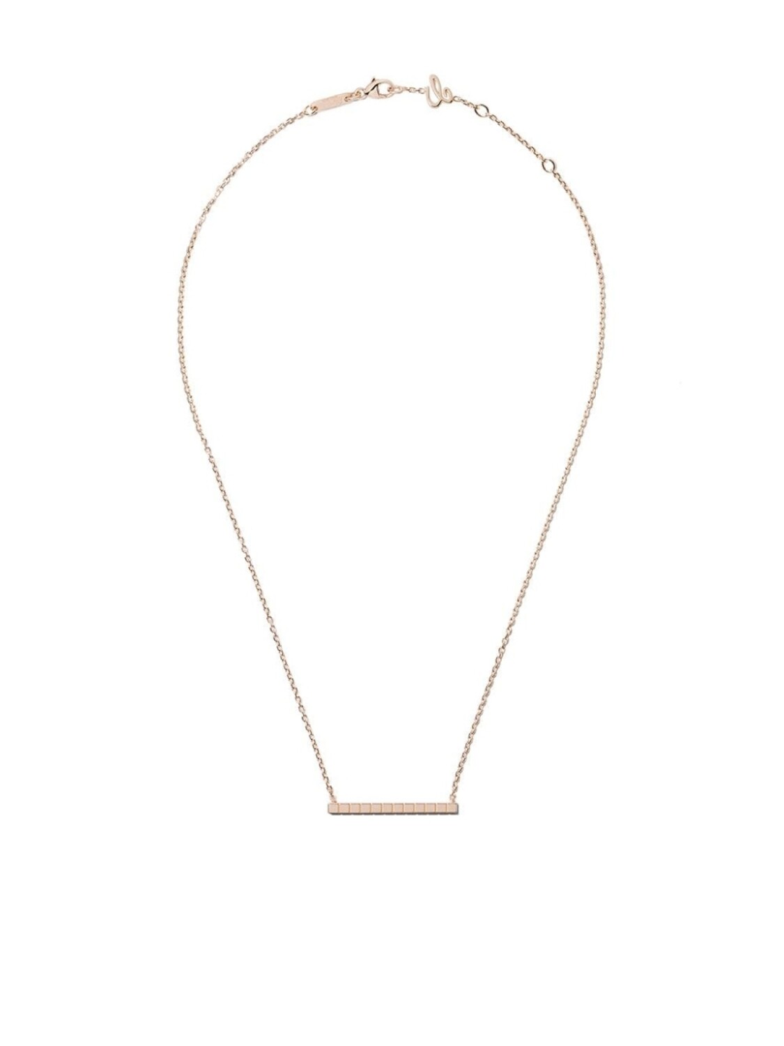 

Колье Ice Cube из розового золота Chopard, розовый