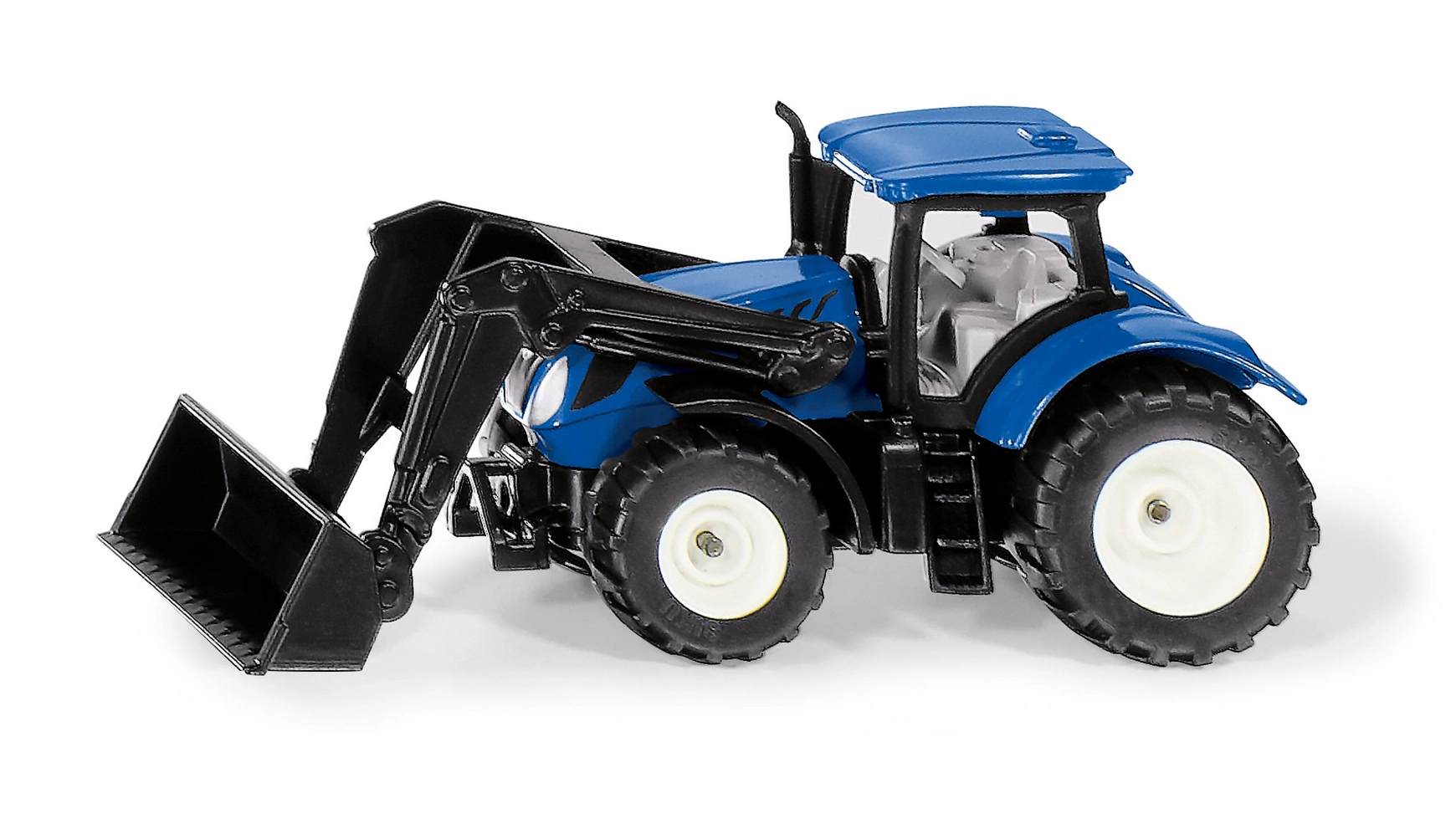 Super new holland с фронтальным погрузчиком Siku трактор bburago new holland farm tractor 18 44069 1 32 синий
