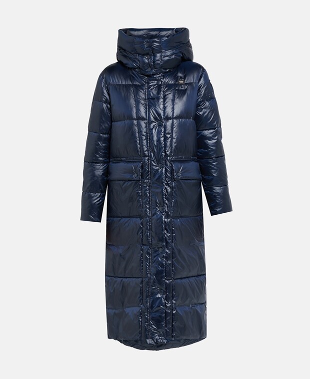 

Стеганое пальто Blauer USA, синий