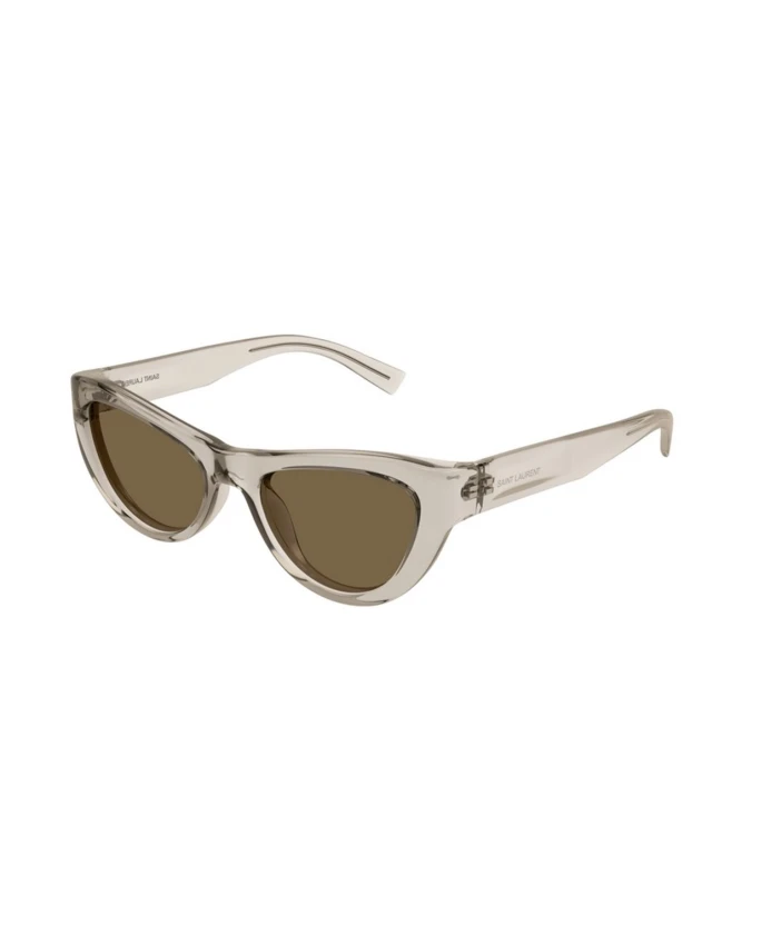 

Бежево солнцезащитные очки sl 676 Saint Laurent, бежевый