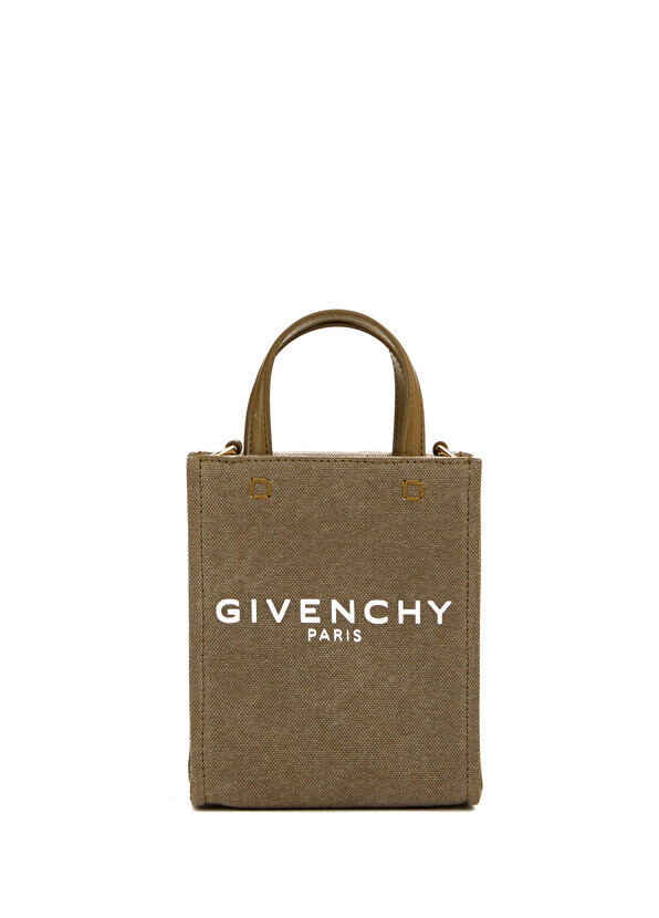 

Женская холщовая сумка g mini цвета хаки Givenchy