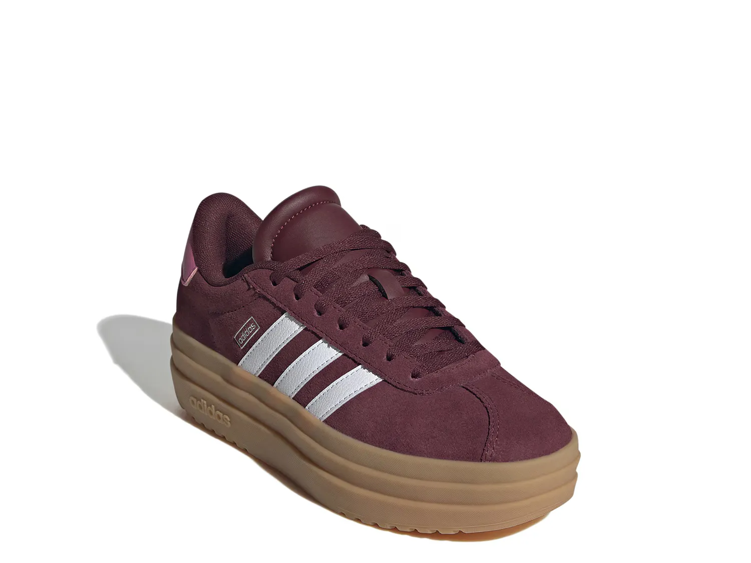 

Кроссовки VL Court Bold Platform Sneaker Adidas, цвет burgundy