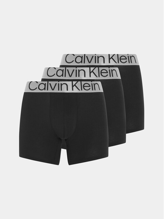 

Комплект из 3 боксеров стандартного кроя Calvin Klein, черный