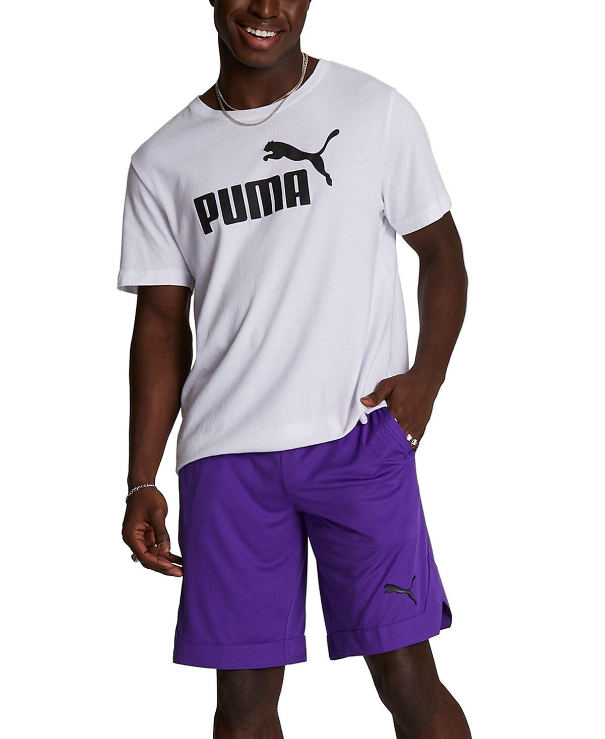 

Мужские баскетбольные шорты DryCELL 10 дюймов Puma