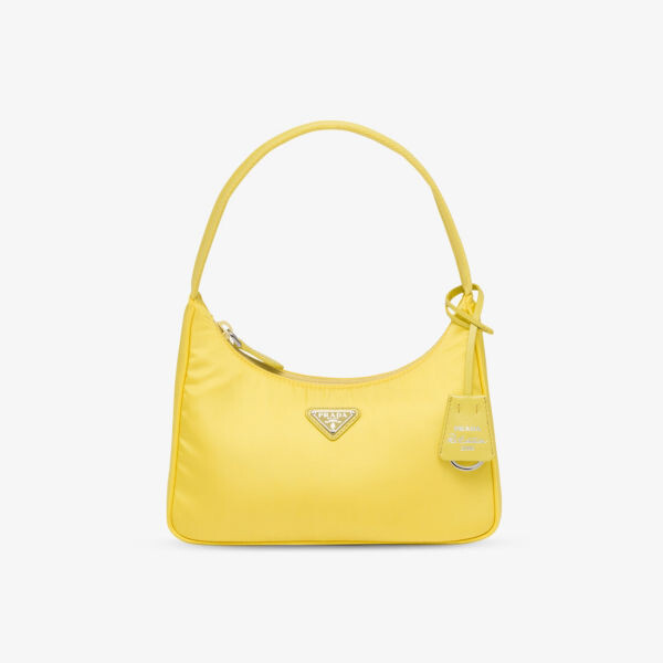 

Сумка на плечо Re-Nylon из переработанного нейлона Prada, желтый