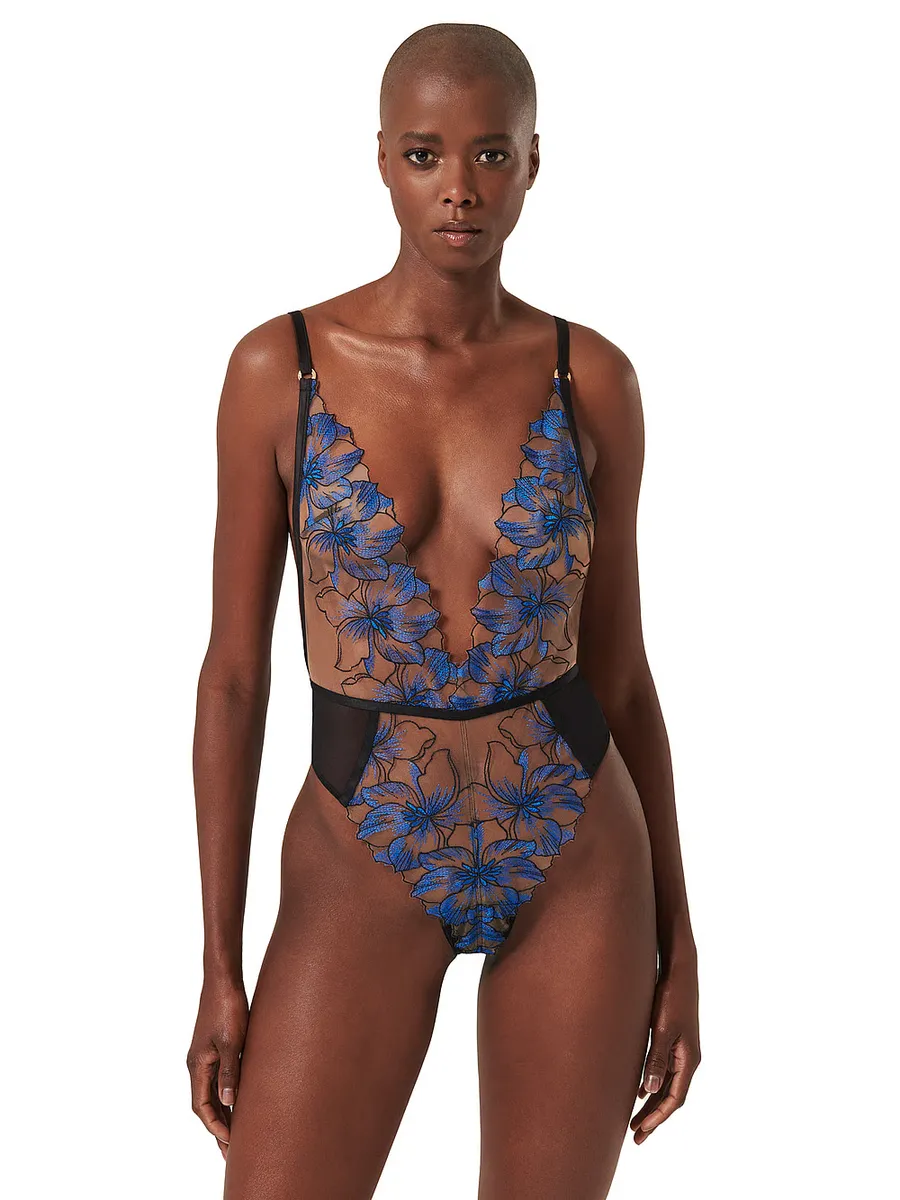 

Мягкое боди Lyandra Bluebella, синий/черный