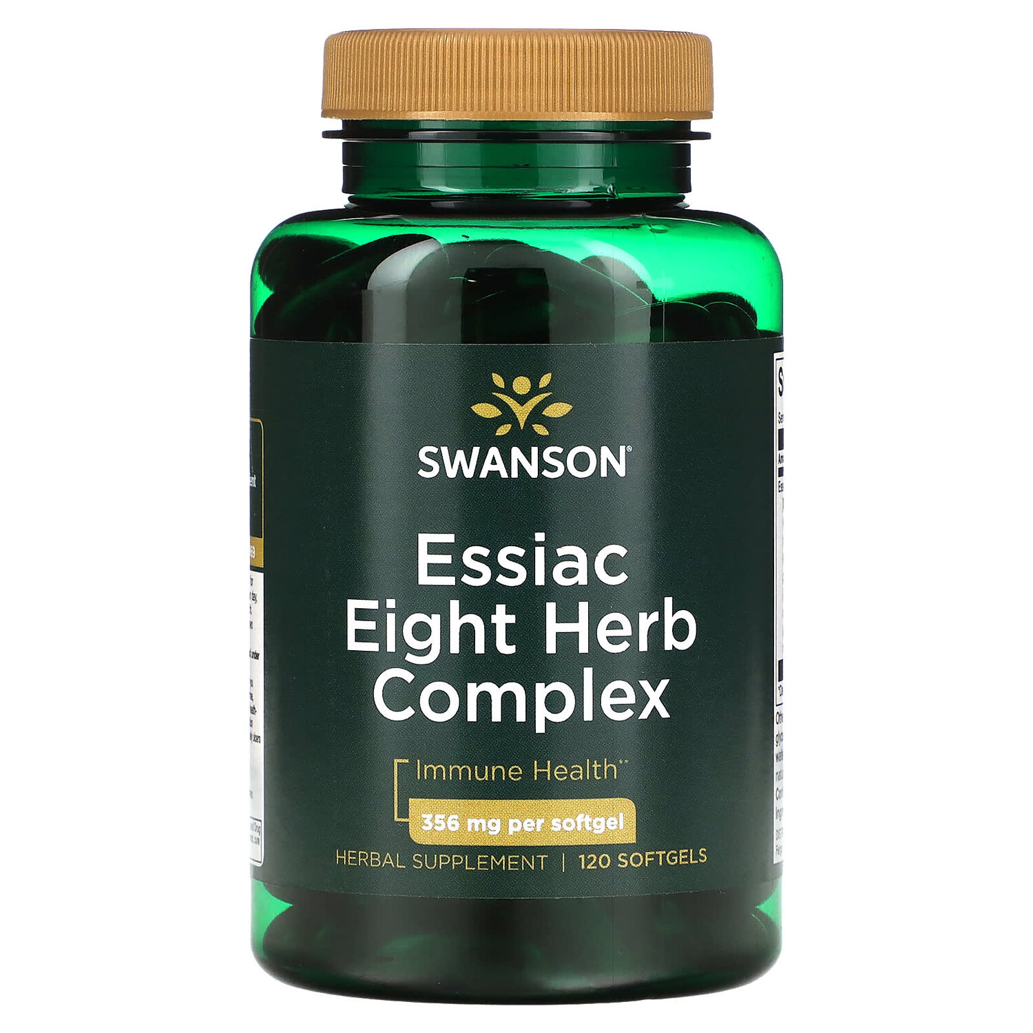 

Essiac Eight Herb Complex, 356 мг, 120 мягких таблеток, Swanson