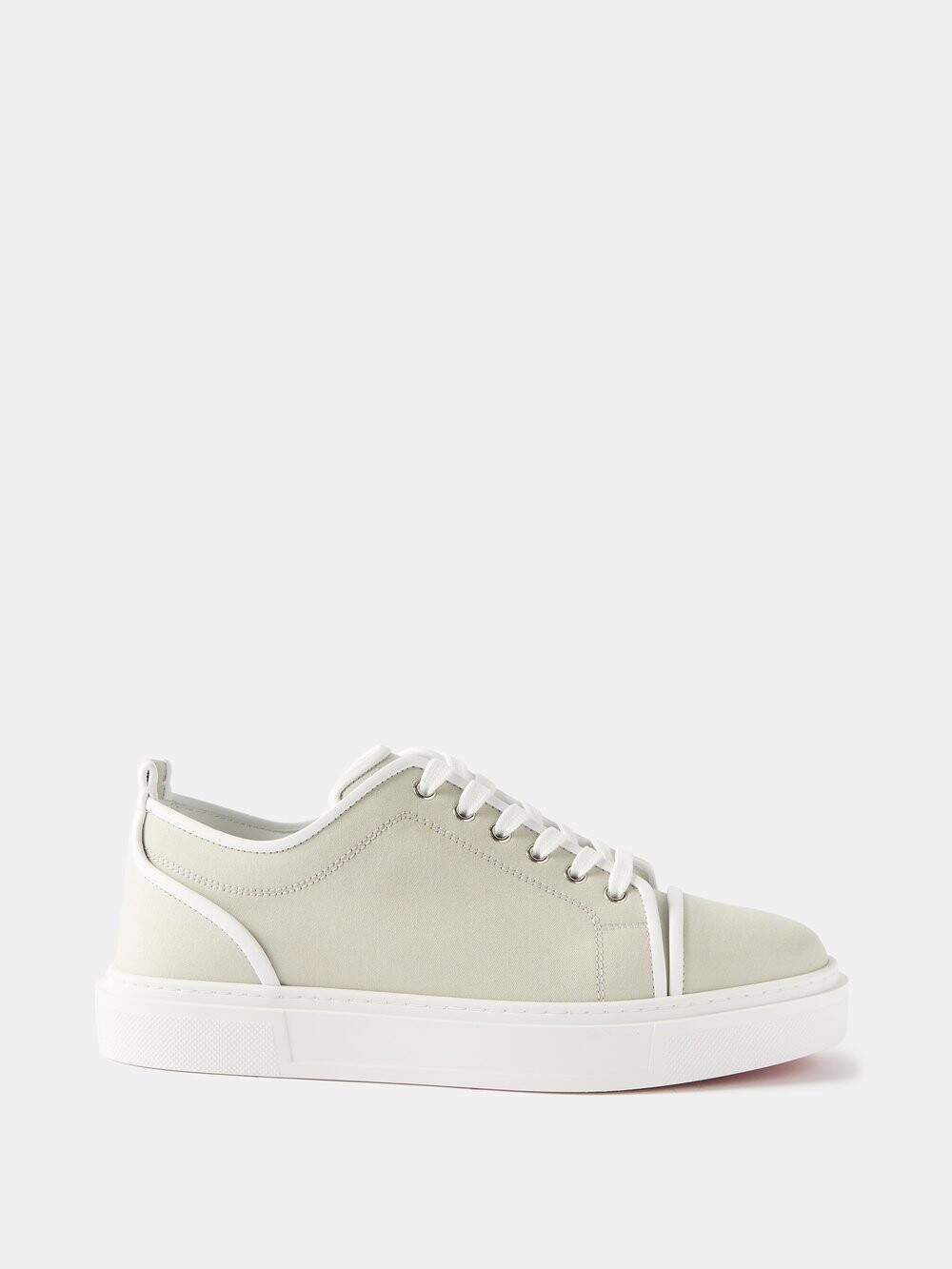 

Кроссовки adolon junior из хлопкового твила Christian Louboutin, белый