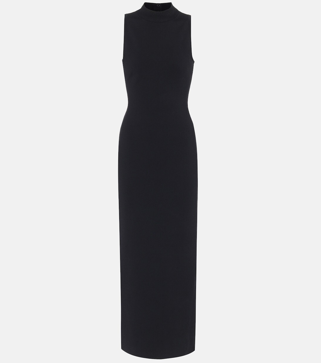 

Трикотажное платье макси ALAÏA, черный
