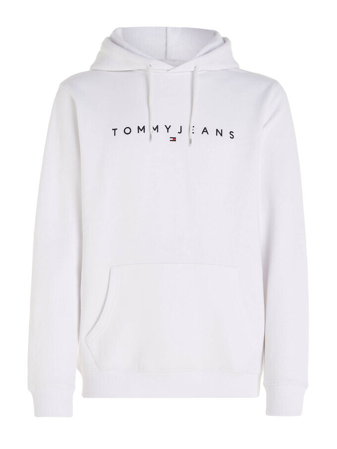 

Толстовка с линейным логотипом Tommy Jeans, белый