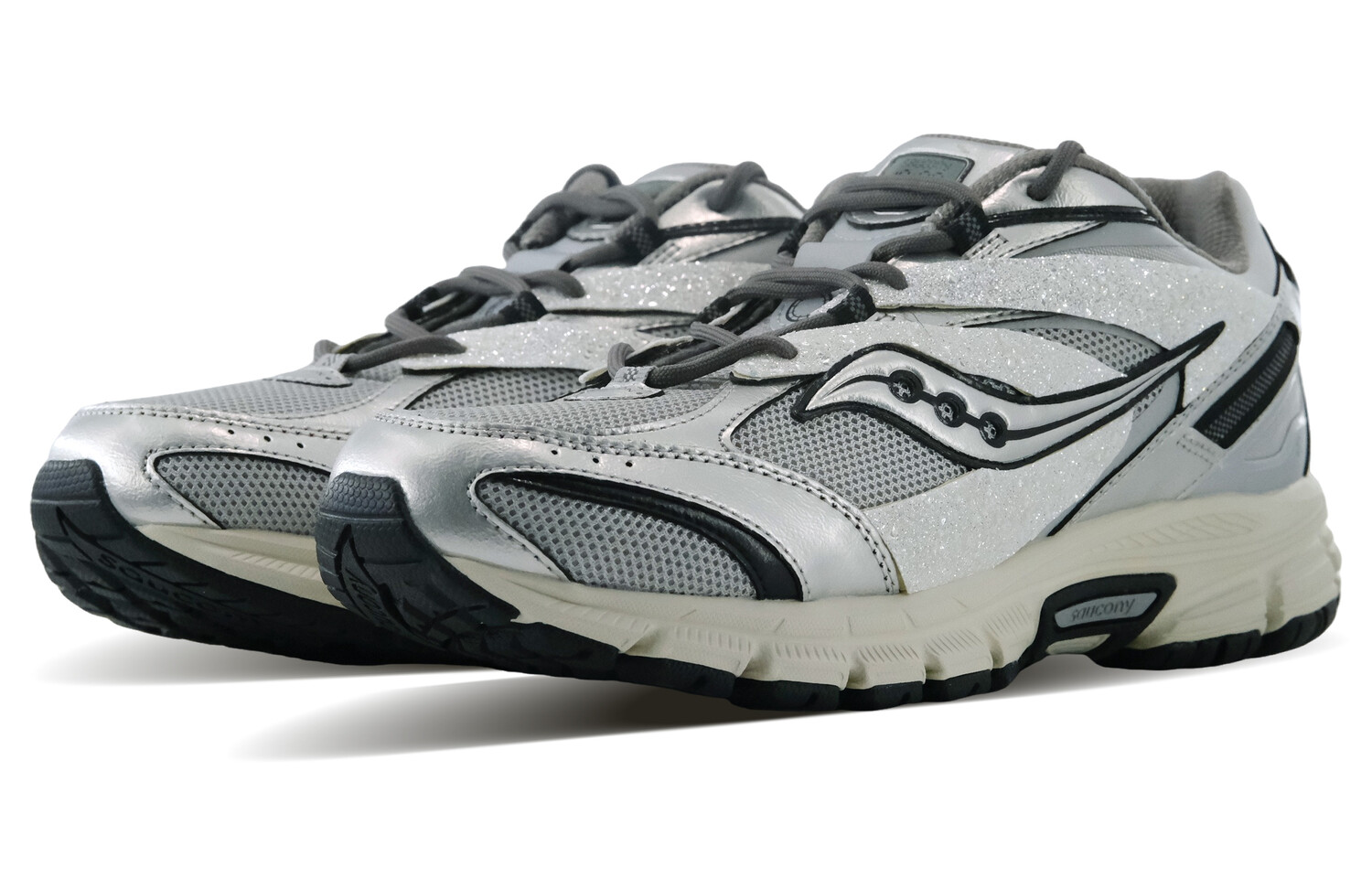 

Кроссовки Cohesion 2K унисекс с низким верхом, черные, серые, серебристые Saucony