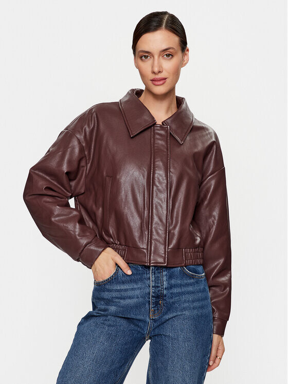

Куртка из искусственной кожи, стандартного кроя Glamorous, коричневый
