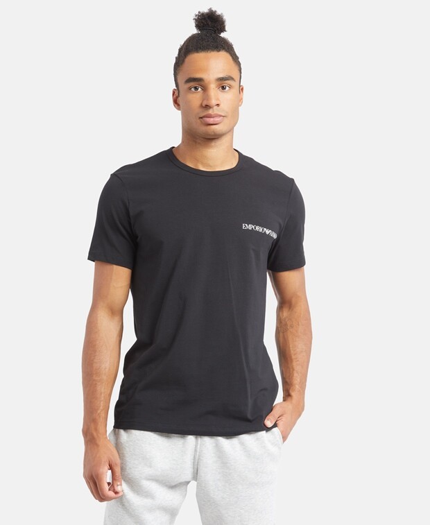 

Футболки, упаковка 2 шт. Emporio Armani, черный