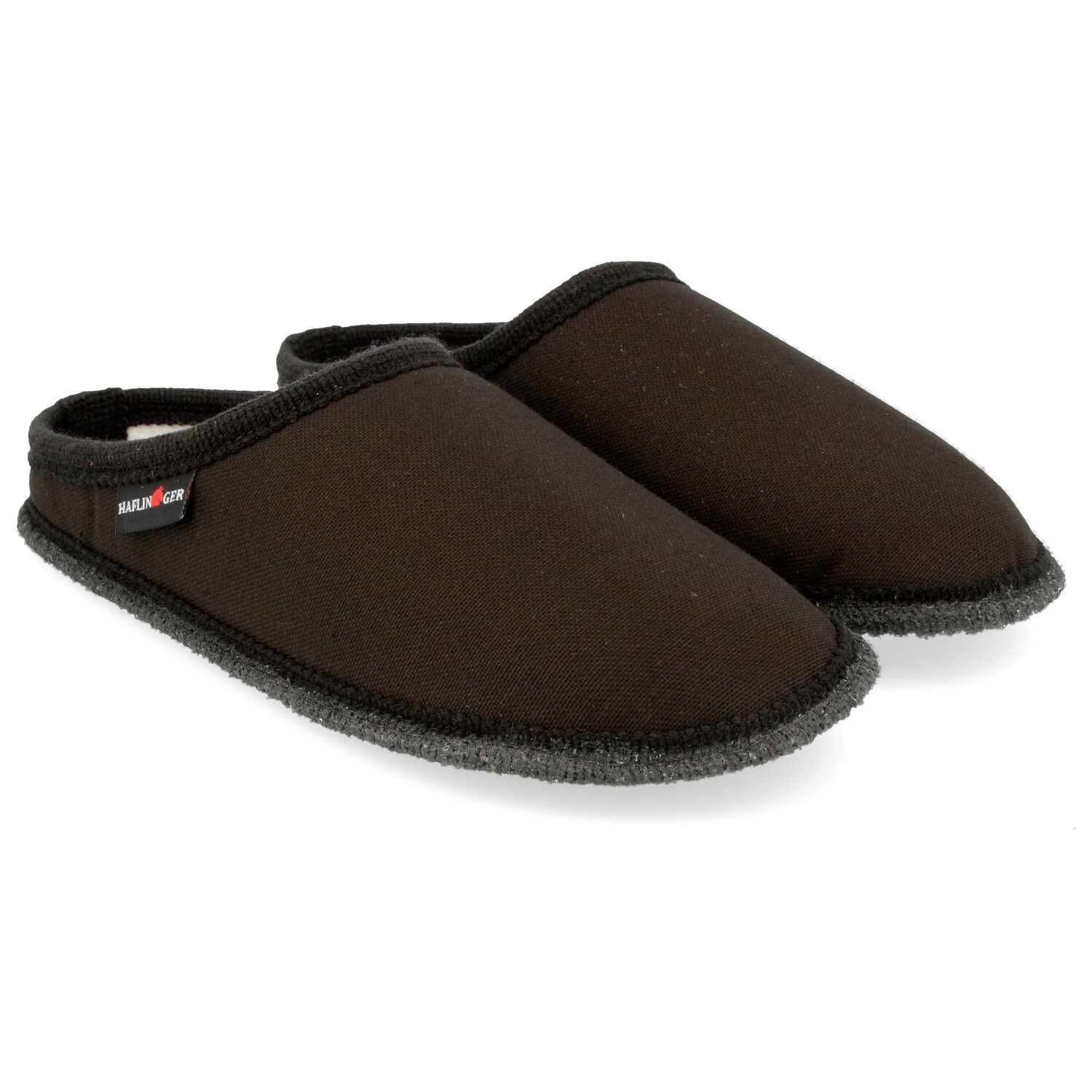 

Домашние тапочки Haflinger Pantoffel Cotty, черный