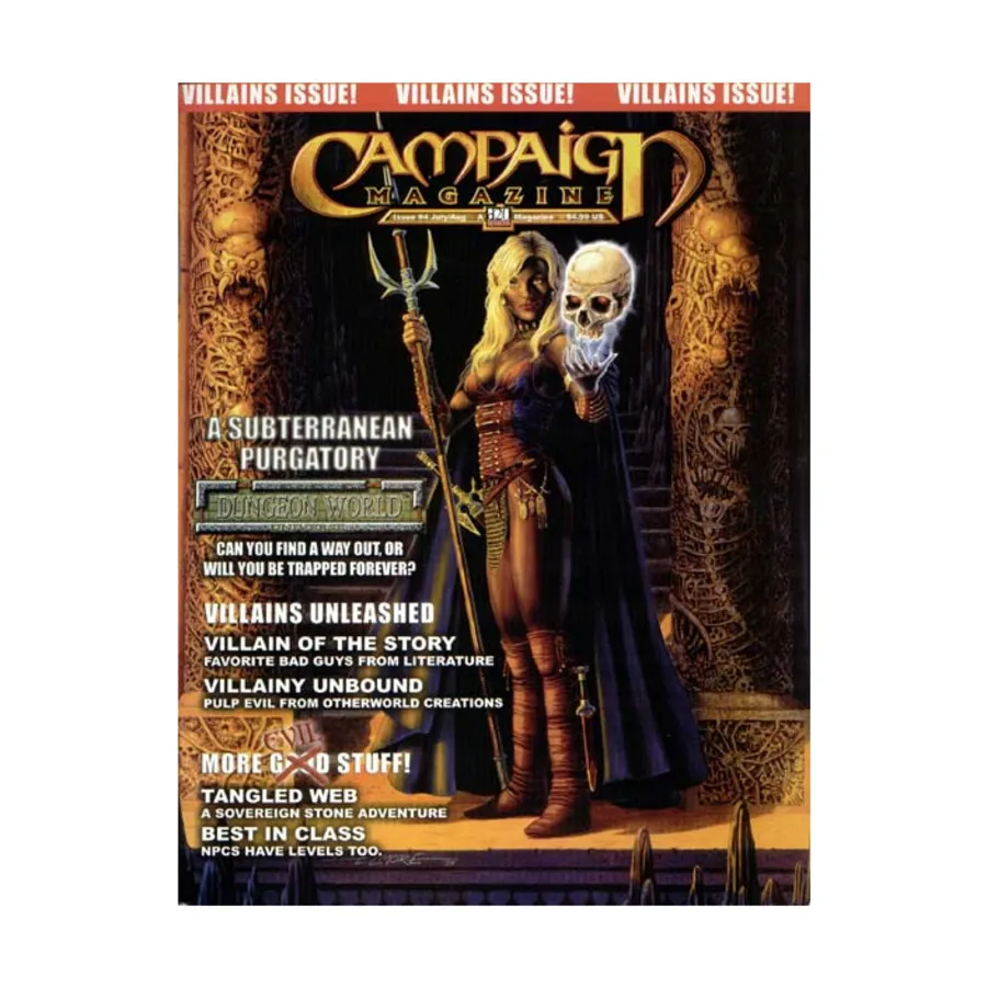 

Журнал Campaign Magazine #4 "Villains Issue!", Campaign Magazine (d20)