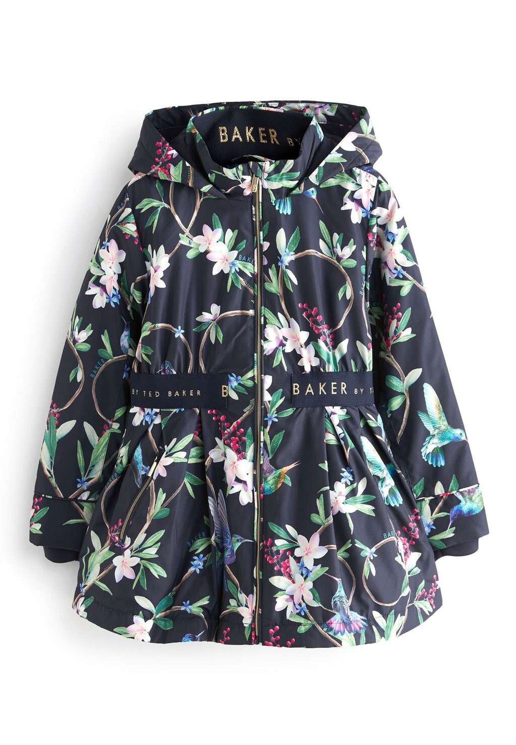 Зимнее пальто Baker by Ted Baker, темно-синее пальто ted baker пальто зимнее