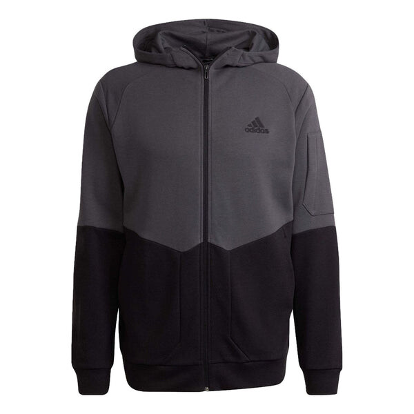 

Куртка essentials4gameday Толстовка с капюшоном на молнии Adidas, серый