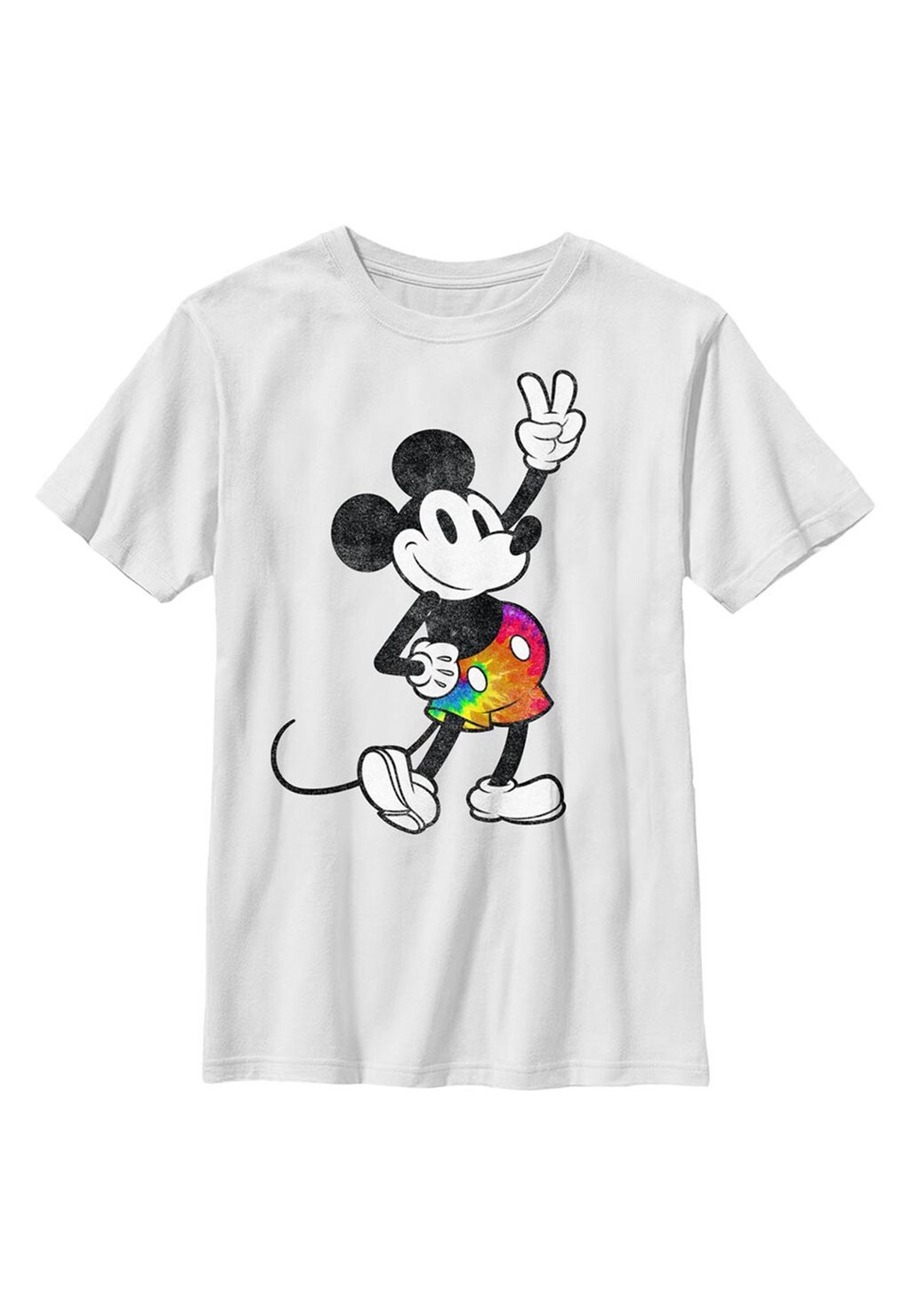 

Футболка с принтом Mickey Classic Tie Dye Mickey Stroked Disney, белый