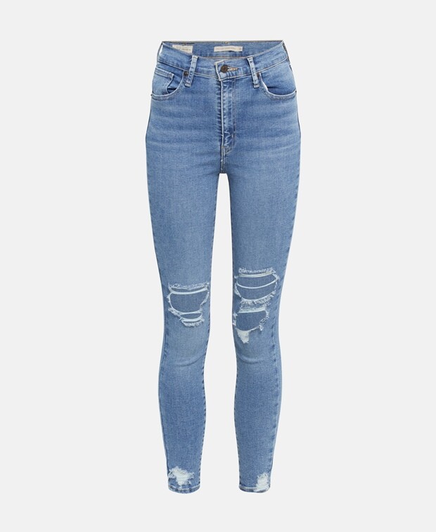 

Разрушенные джинсы Levi's, темно-синий