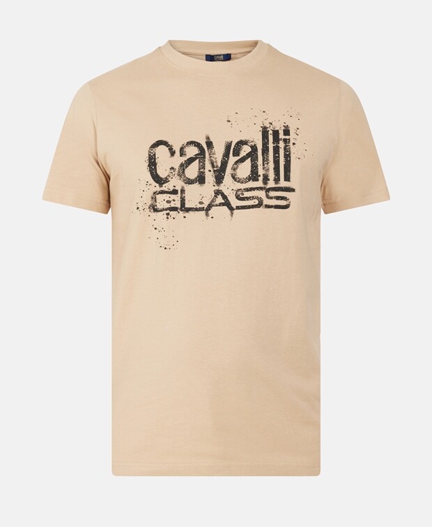 

Футболка Cavalli Class, песочный