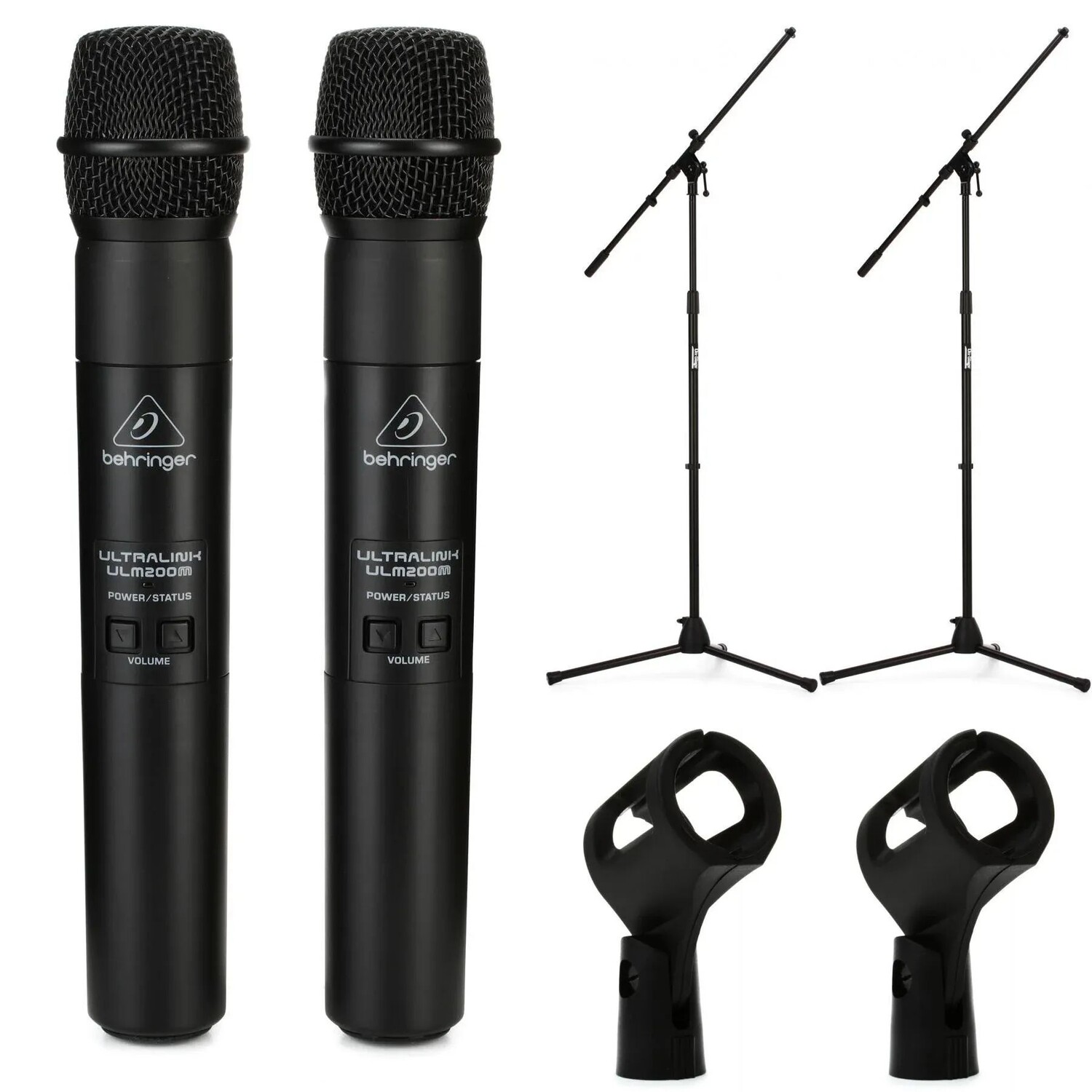 

Behringer Ultralink ULM202USB Беспроводная USB-система с двумя микрофонами, подставками и зажимами