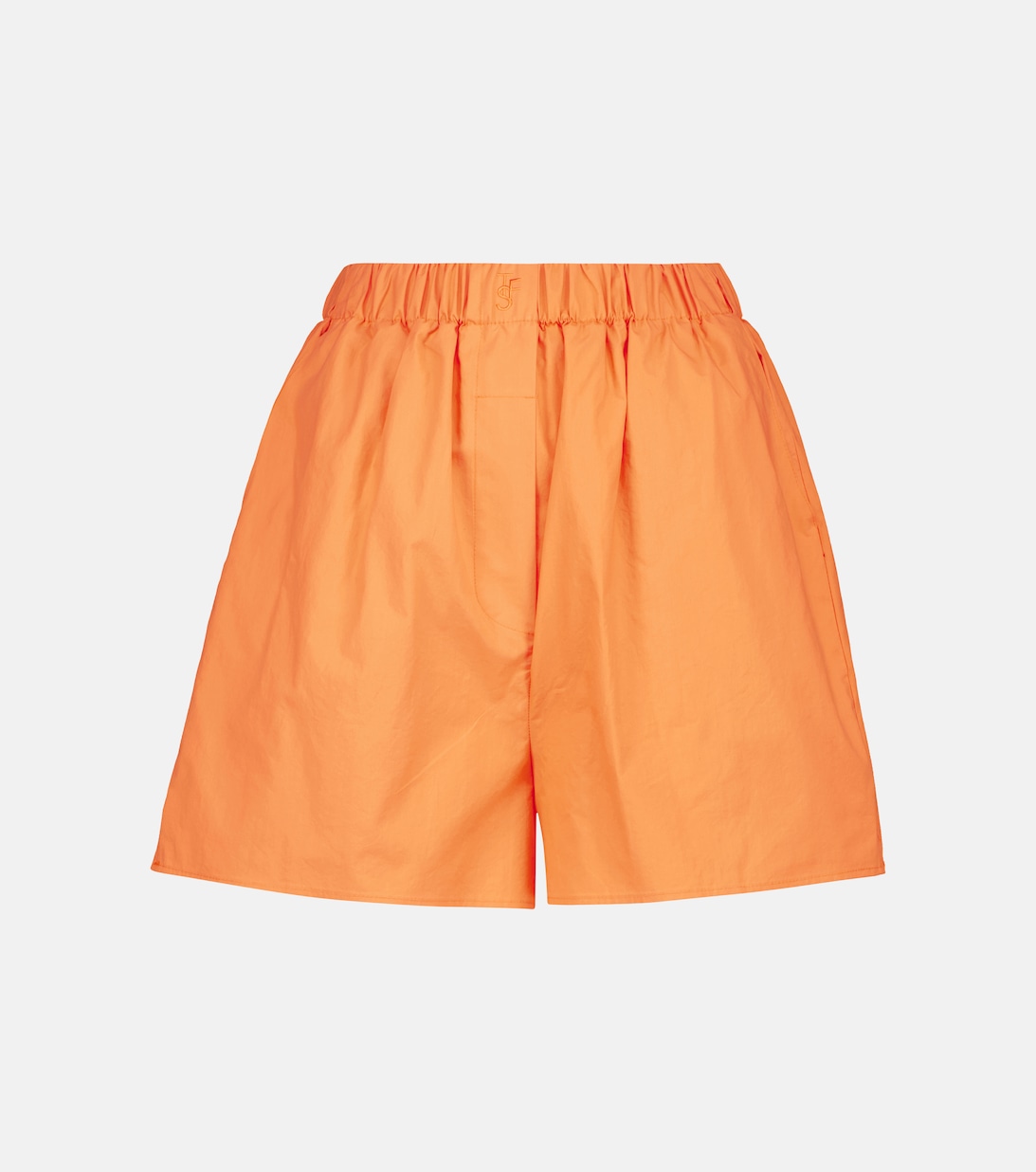 Хлопковые шорты Lui THE FRANKIE SHOP, оранжевый фото