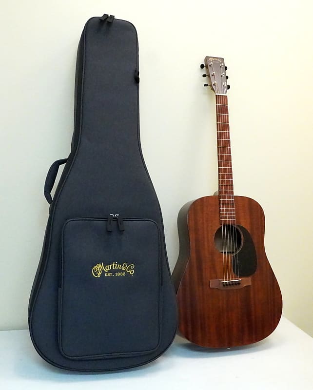 Акустическая гитара Martin D-15E Mahogany 15 Series Dreadnought Guitar with Gig Bag