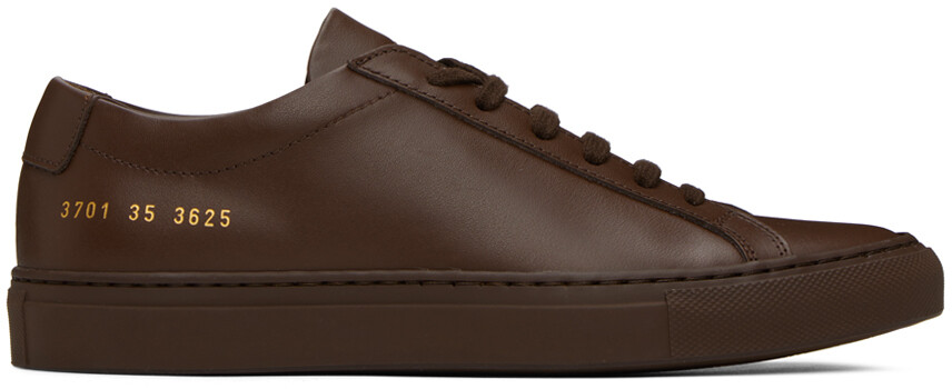 

Common Projects Коричневые низкие кроссовки Achilles