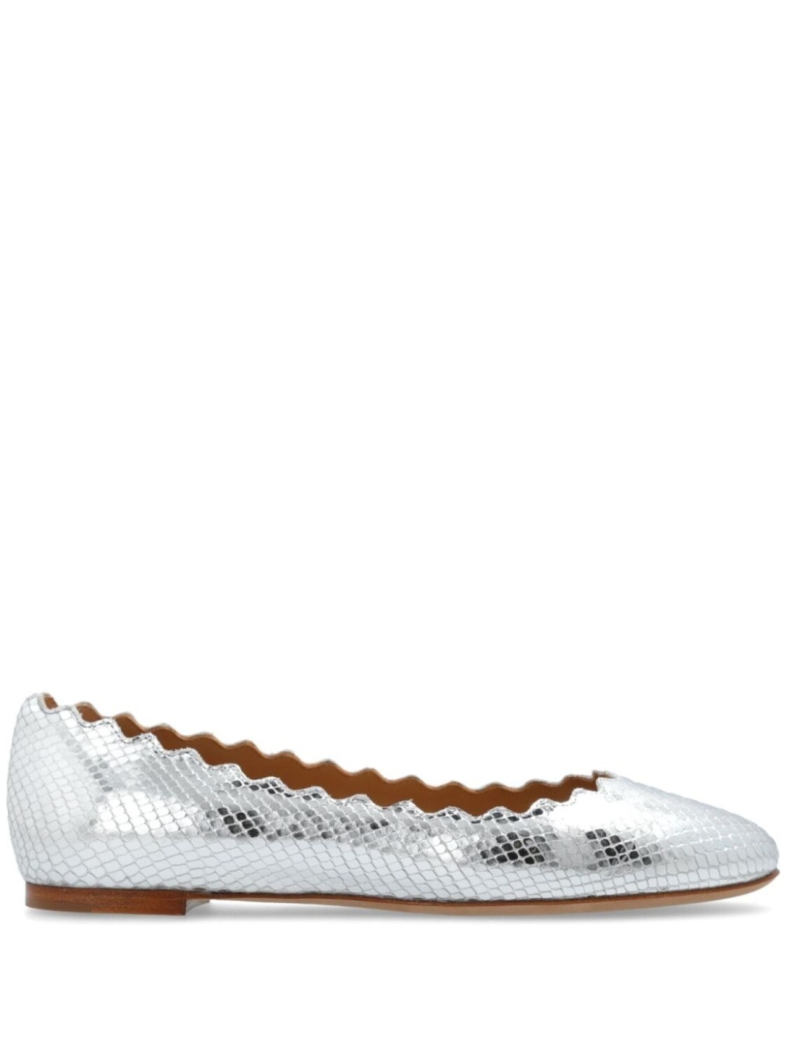 

Балетки Lauren Chloé, серебряный