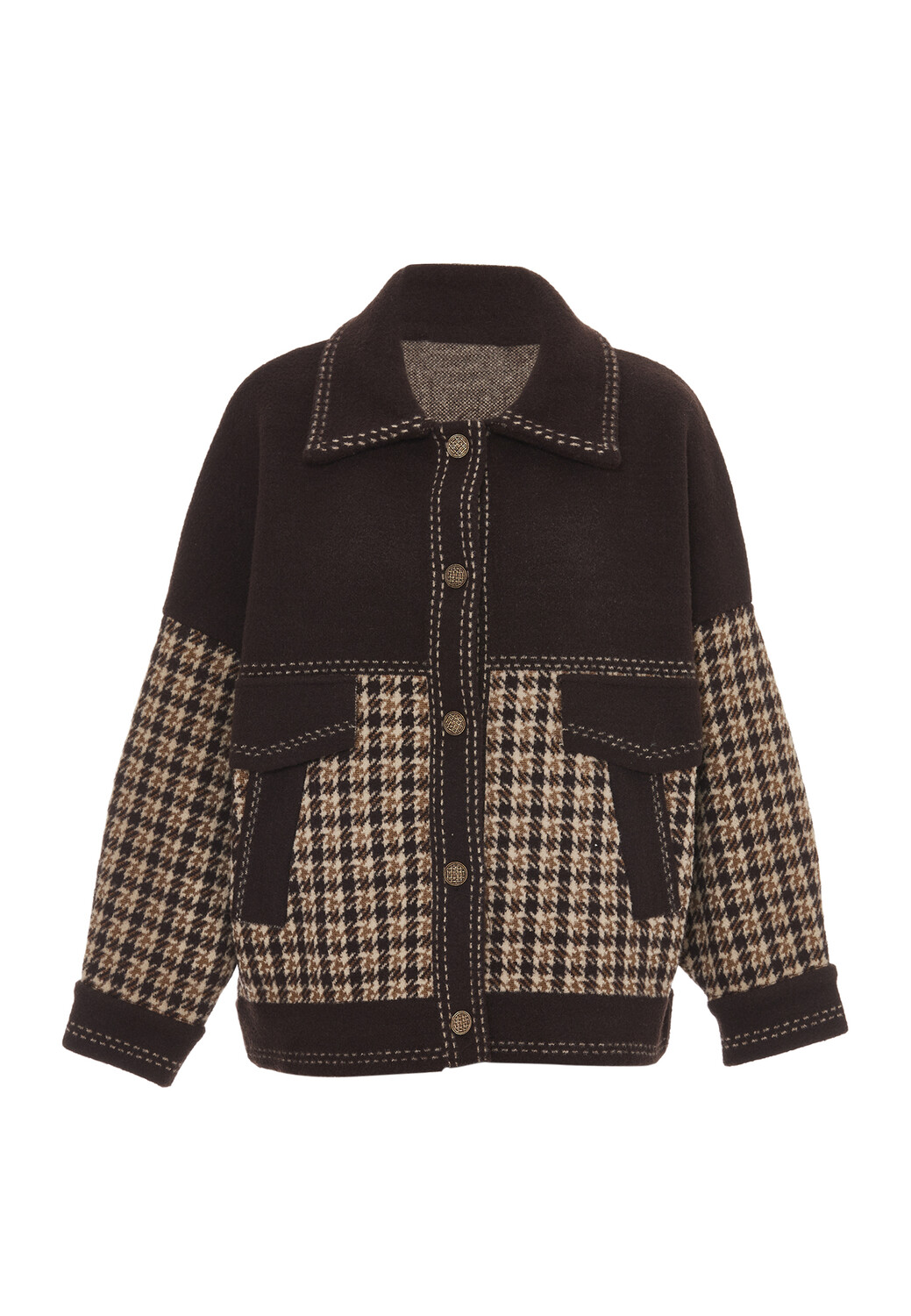 

Толстовка caneva Strickjacke, цвет Dunkelbraun