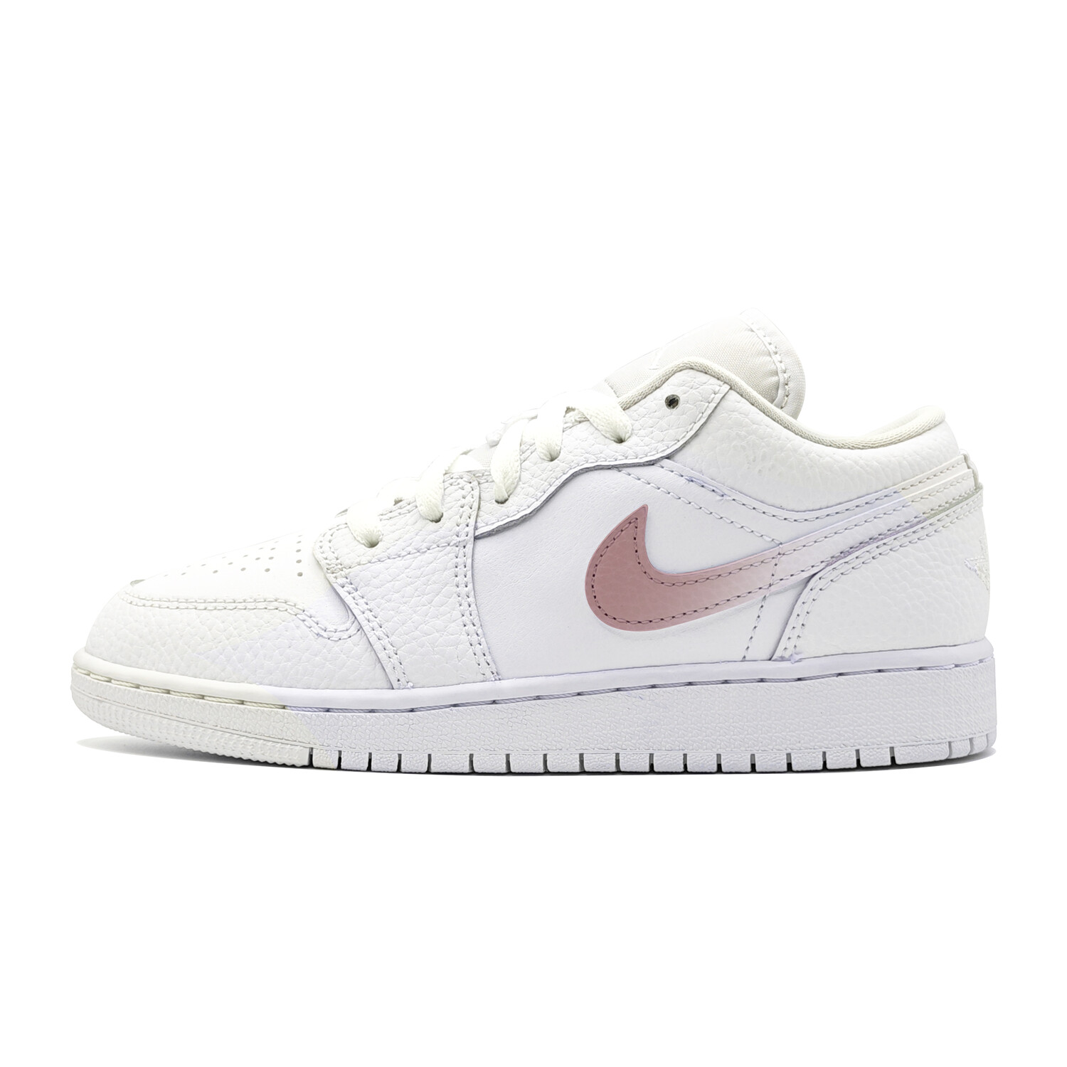 

Кроссовки Air Jordan 1 Vintage Basketball Shoes Women's Low-top White/Brown, цвет Earth Strata S23/Wonder White F21/Earth Strata S23